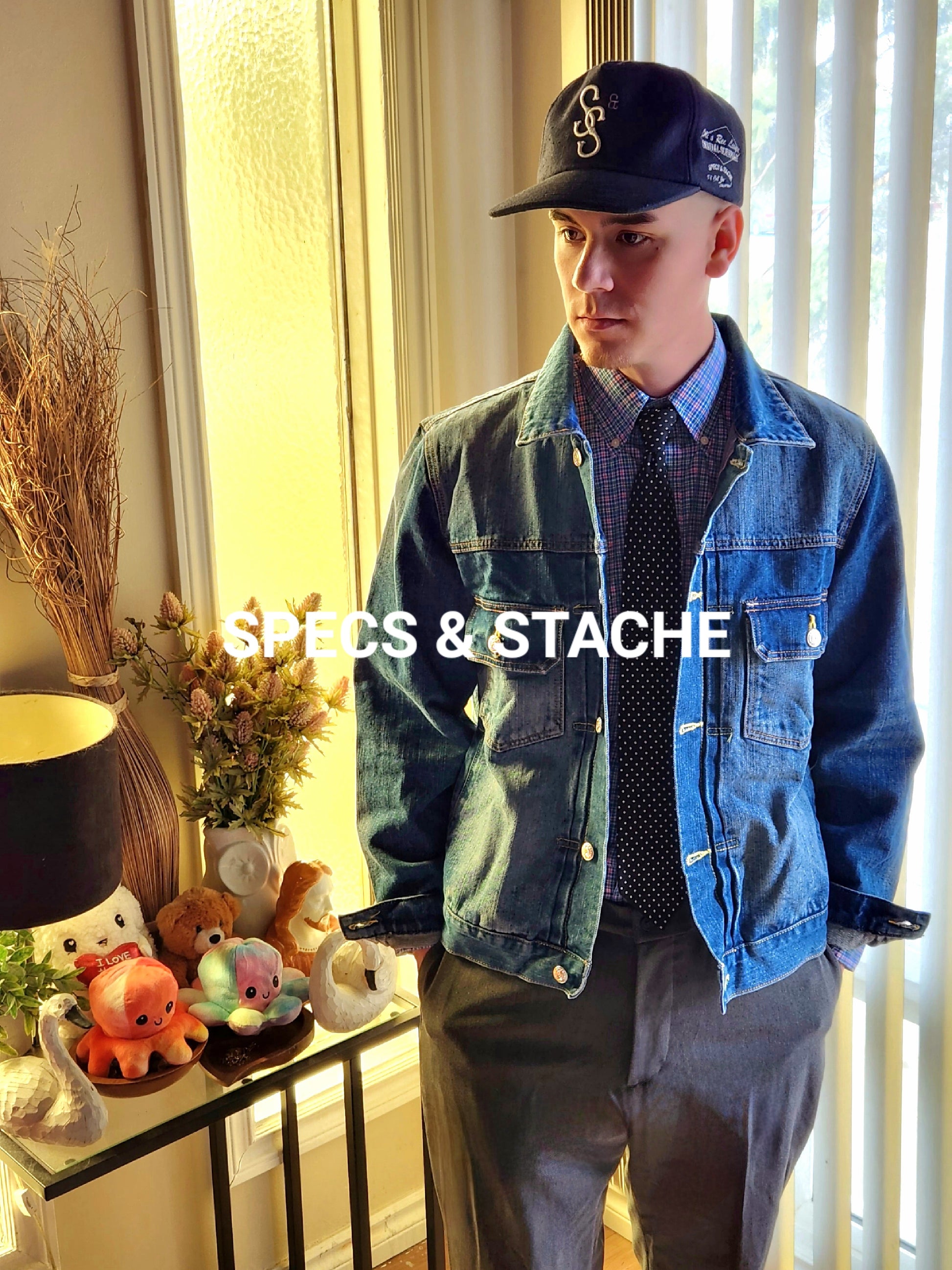 Specs & Stache Type II Selvedge Denim Jacket