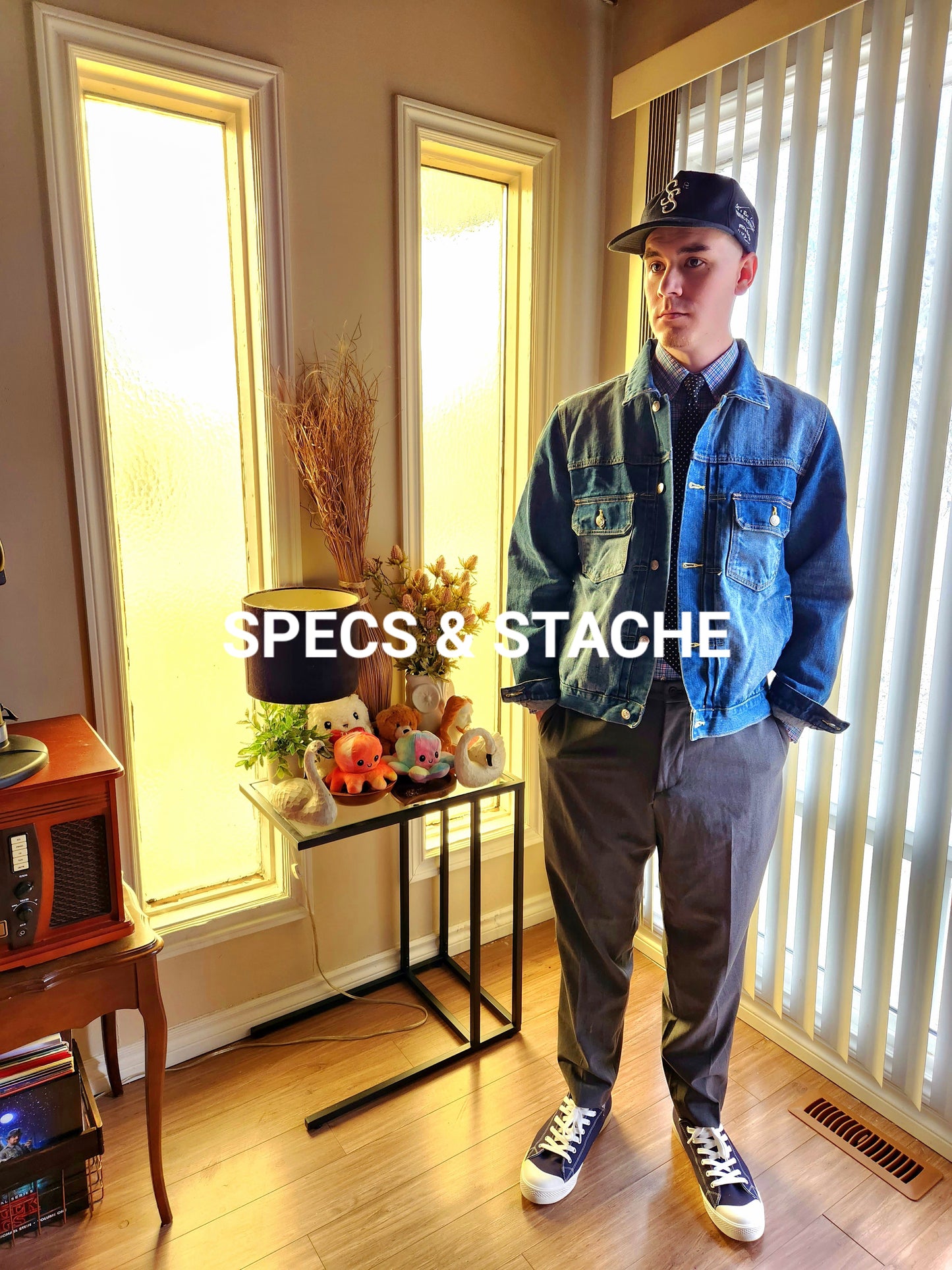 Specs & Stache Type II Selvedge Denim Jacket