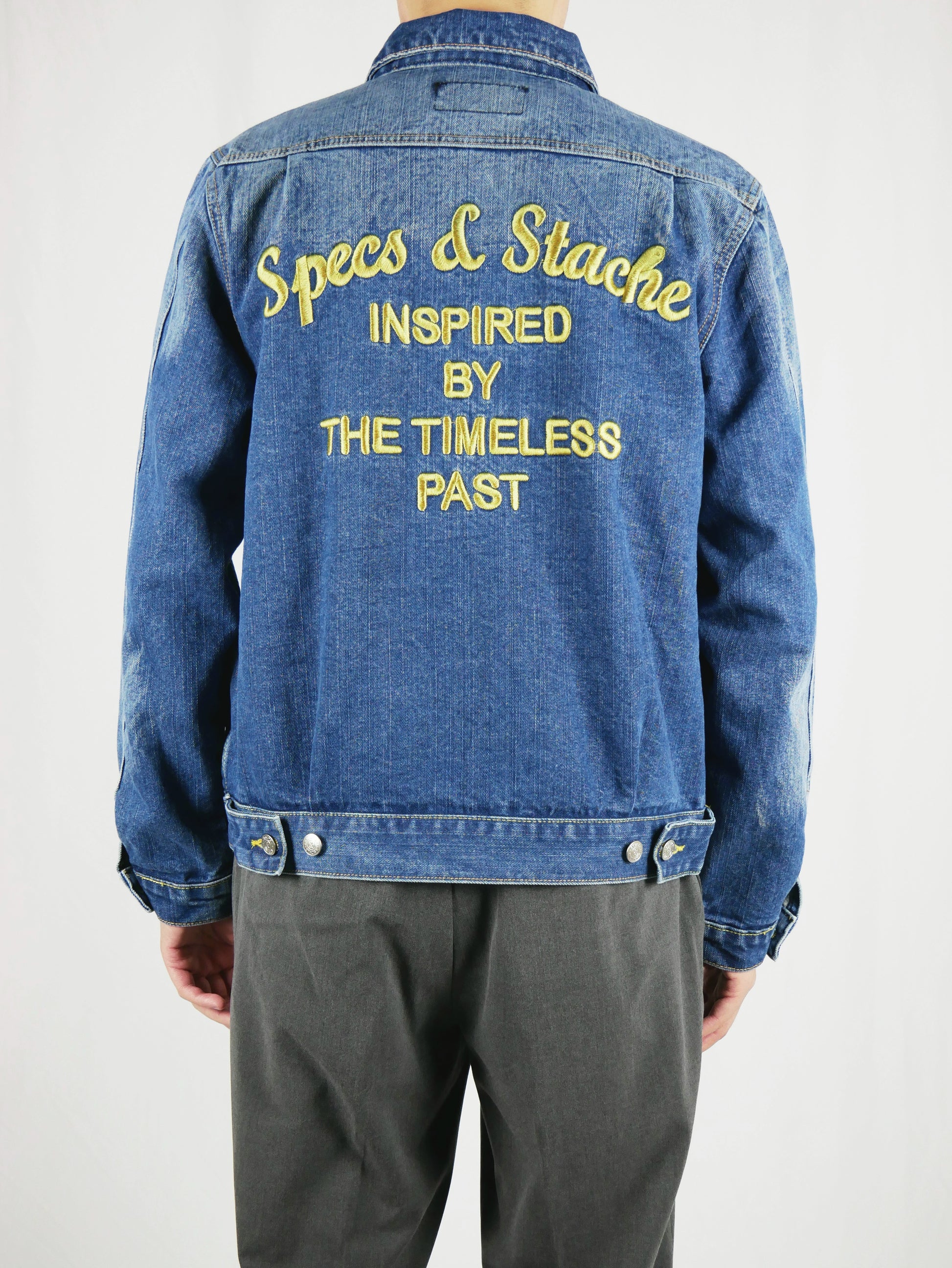 Specs & Stache Type II Selvedge Denim Jacket