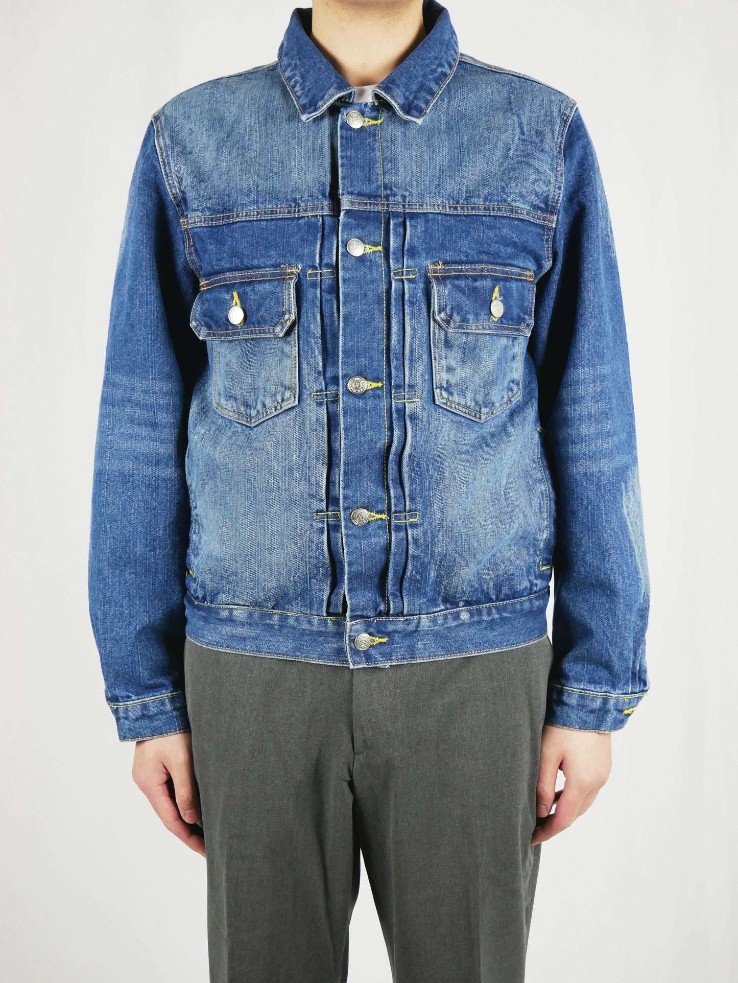 Specs & Stache Type II Selvedge Denim Jacket