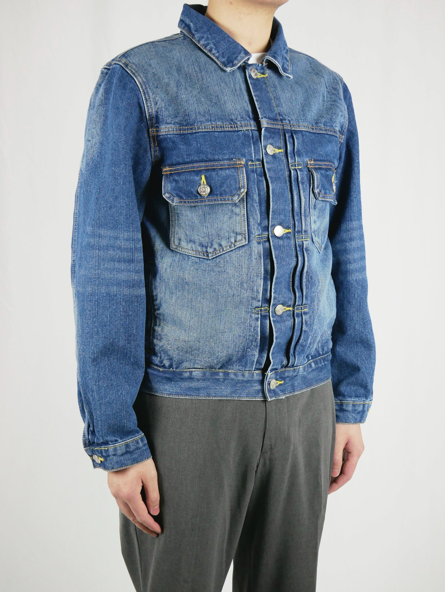 Specs & Stache Type II Selvedge Denim Jacket