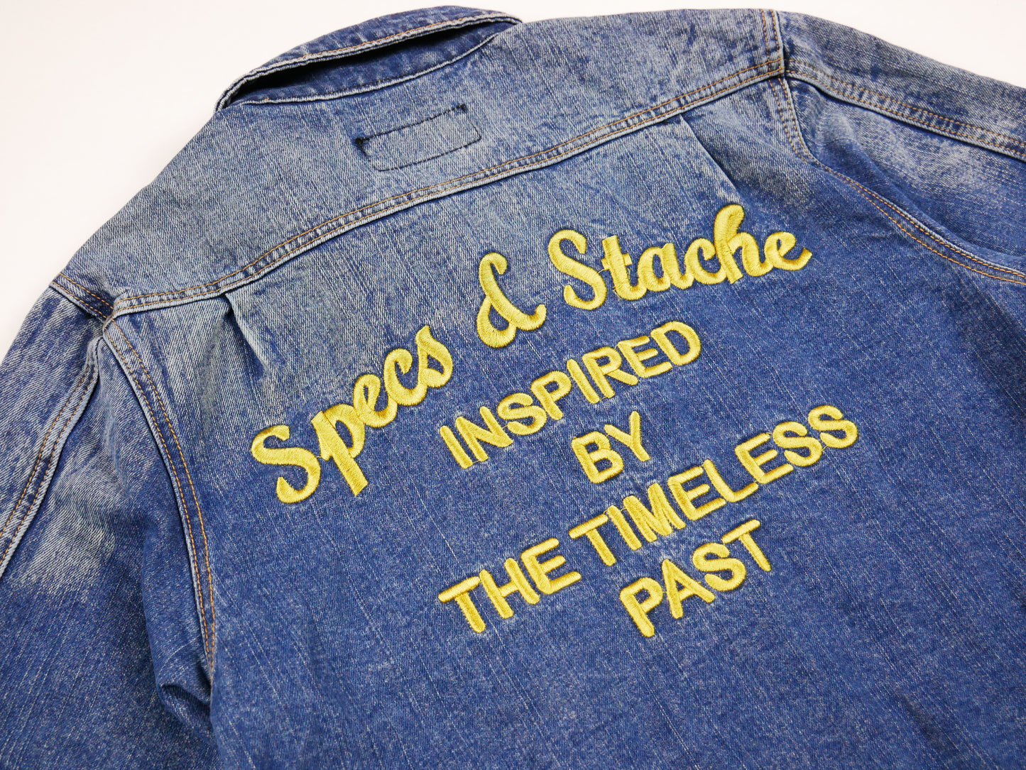 Specs & Stache Type II Selvedge Denim Jacket